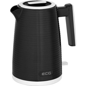 ECG RK 1751 Stripe Elektromos vízforraló 1,7L, fekete
