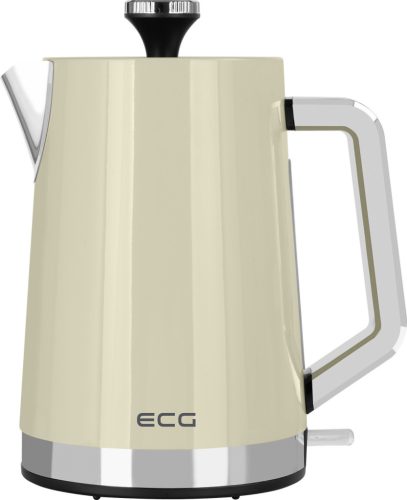 ECG RK 1766 Vintage Vanilla Elektromos vízforraló 1,7L, 2200W