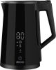 ECG RK 1893 Digitouch Black Duplafalú vízforraló hőfokszabályzóval, fekete