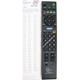 LCD RM-715A Sony Távvezérlő