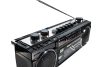 Trevi RR501 Hordozható kazettás rádió és MP3/USB lejátszó, Bluetooth funkcióval - fekete