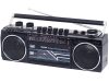 Trevi RR501 Hordozható kazettás rádió és MP3/USB lejátszó, Bluetooth funkcióval - fekete
