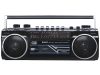 Trevi RR501 Hordozható kazettás rádió és MP3/USB lejátszó, Bluetooth funkcióval - fekete