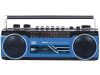 Trevi RR501 Hordozható kazettás rádió és MP3/USB lejátszó, Bluetooth funkcióval - kék