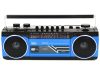 Trevi RR501 Hordozható kazettás rádió és MP3/USB lejátszó, Bluetooth funkcióval - kék