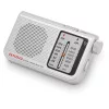 Aiwa RS-55SL Klasszikus kisrádió textil tartóval és fém házas fülhallgatóval