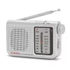 Aiwa RS-55SL Klasszikus kisrádió textil tartóval és fém házas fülhallgatóval