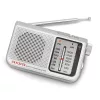 Aiwa RS-55SL Klasszikus kisrádió textil tartóval és fém házas fülhallgatóval