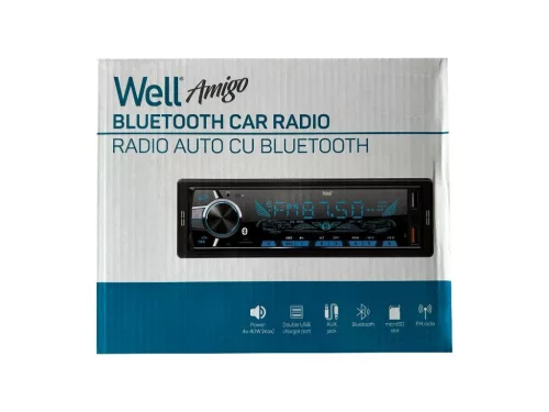 Well Radio-Car-Amigo-WL, Bluetooth, USB és mico SD kártya, 40W