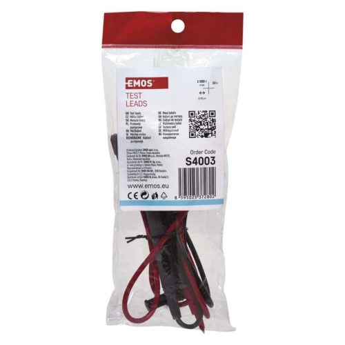 EMOS Multiméter mérőkábel készlet S4003
