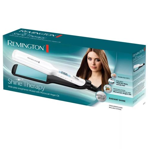 Remington S8550 Shine Therapy széles lapos hajsimító