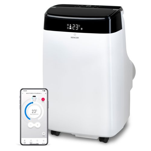 Sencor SAC MT9040C WI-FI Mobil klíma  Strongpack 9000BTU, fehér