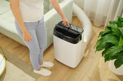 Sencor SAC MT9040C WI-FI Mobil klíma  Strongpack 9000BTU, fehér