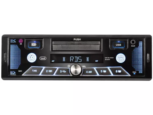 Trevi SCD 5602 BT Autórádió multimédiás funkciókkal, mobiltelefontartóval - A tökéletes multimédiás élmény az autódban!