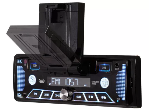 Trevi SCD 5602 BT Autórádió multimédiás funkciókkal, mobiltelefontartóval - A tökéletes multimédiás élmény az autódban!