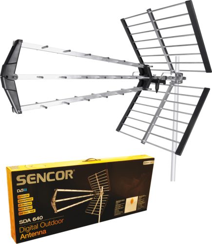 Sencor SDA-640-5G DVB-T2 Digitális kültéri antenna