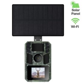   EVOLVEO StrongVision Solar WiFi, fotócsapda/vadkamera WiFi alkalmazással és napelemmel