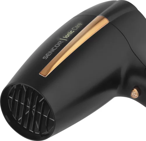 Sencor SHD 7100BK fekete-arany hajszárító, 2000W