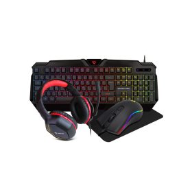   Silverline CM120 gaming combo szett 4in1 magyar billentyűzettel