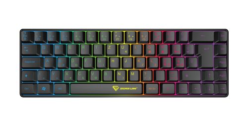 Silverline KB68 gamer billentyűzet RGB magyar nyelvű