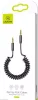 Usams SJ256YP01  aux kábel 3.5mm jack csatlakozóval, 120cm fekete, 1337677