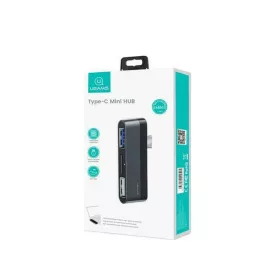   Usams SJ463HUB01 3 portos Type-c mini HUB (usb3.0,usb2.0, SD kártya)