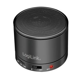   Logilink Bluetooth hangszoró MP3-lejátszóval és FM-rádióval, fekete (SP0062)