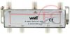 Well SPLT FC/6 ST WL Antenna  F-elosztó 1 be 6 kimenet