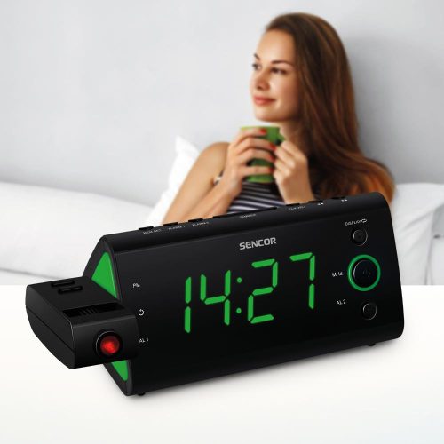 SRC 330 GN-Rádiós ébresztőóra SENCOR