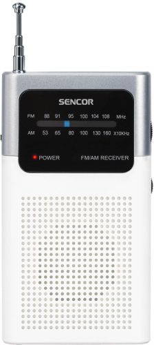 Sencor SRD 1100 W Hordozható Rádió - Fehér