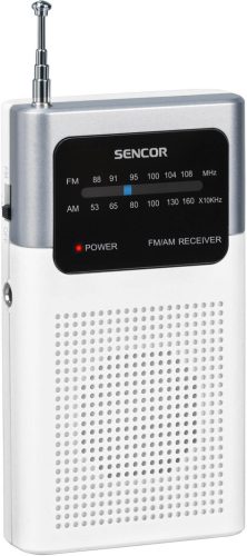Sencor SRD 1100 W Hordozható Rádió - Fehér