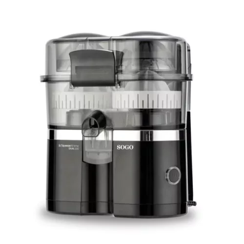 Sogo SS-5299 Dupla citrusfacsaró automata fedéllel és beépített narancsvágóval, 100W