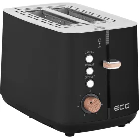 ECG ST 2768 Timber Black Kenyérpirító