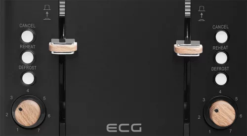 ECG ST 4768 Timber Black Kenyérpirító