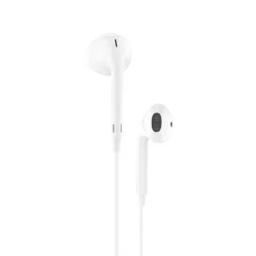   Foneng vezetékes fülhallgatók T34 Jack 3,5 mm mikrofonnal 1,2m, fehér