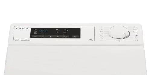 Candy TCA483D2-S felültöltős mosógép (8 kg, 1400 fordulat)