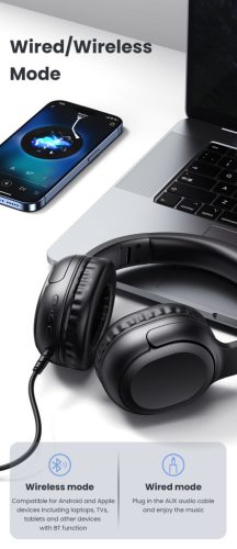 Usams YG23 Bluetooth fejhallgató BT5.3