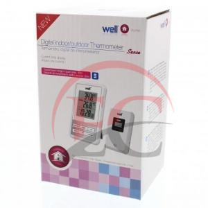 Well THERM OUTD SENSE WL Időjárás állomás külső-belső hőmérővel