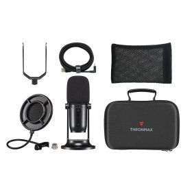 Thronmax Mdrill One mikrofon készlet, 48 kHz, fekete