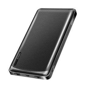   Loiglink Power bank 10.000 mAh, 2x USB-A, USB-C, micro-USB, fekete (TM045)