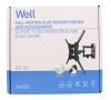 Well TVS-LCD-SW355-WL Fali konzol  23"- 55" 58 - 140 cm