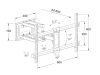 Well TVS-LCD-SWA670-WL LCD TV Fali tartókonzol 32 – 70” (81 - 178 cm)