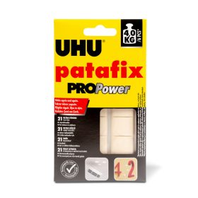   UHU U40790 Patafix PROPower - fehér gyurmaragasztó - 21 db / csomag