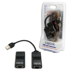 Logilink USB hosszabbító Cat5/5e/6 hálókábel (UA0021D)