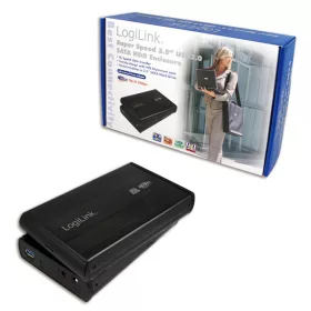   LogiLink Szuper sebességű USB 3.0-ás alumínum HDD ház 3.5 -os SATA HDD-hez (UA0107)