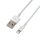 Logilink Apple  Lightning - USB csatlakozó kábel, 1.00 m, fehér (UA0199)