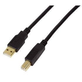 Logilink USB 2.0 AM/BM aktív ismétlő kábel, 20m (UA0266)