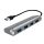 LogiLink USB 3.0, 4 portos hub, alumínium házzal