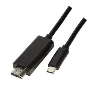   Logilink USB 3.2 Gen 1x1 USB-C  M és HDMI 2.0 közötti kábel, 1,8m (UA0329)