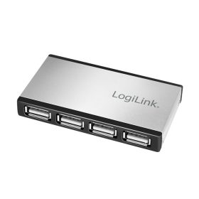   Logilink USB 2.0 hub, 4 port, beleértve tápegység (UA0404)